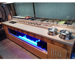火鍋自助調(diào)料臺